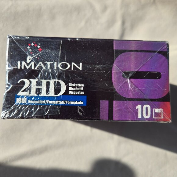 3.5'' Floppy Diskettes, IBM-Formatted, DS/HD, 10 Pack IBM Formatted 1.44MB 2HD - Picture 4 of 6